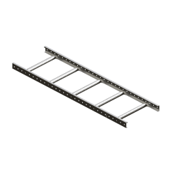 Tak-/fasadstege 1,5 m, svart