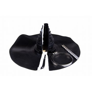 Delbar stos 19-90 mm, EPDM, inkl klammer