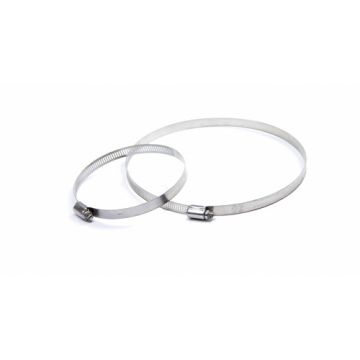 Slangklämma 10 - 203 mm, rostfri