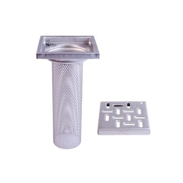 Terrassbrunn överdel 200x200x400 ø 110 ink. silgaller